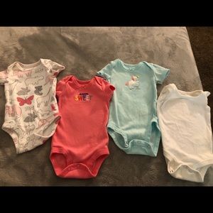 4 Onesie shirts